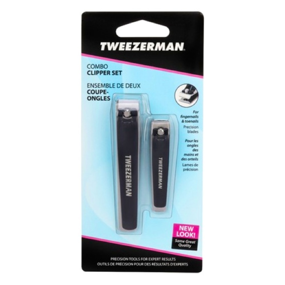 Tweezerman Stainless Steel Nail Clippers Combo